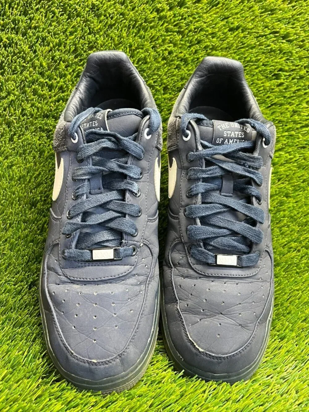 Nike Air Force 1 Low NRG Medal Stand Mens Size 11 Blue Athletic Shoes Sneakers‎